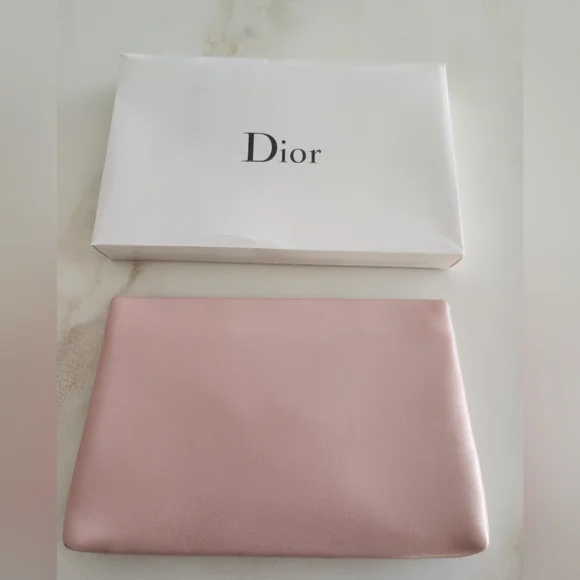 Big!!! Beaded BLUSH Pink GWP Pouch.. So Pretty! GREAT GIFT! - Picture 3 of 12